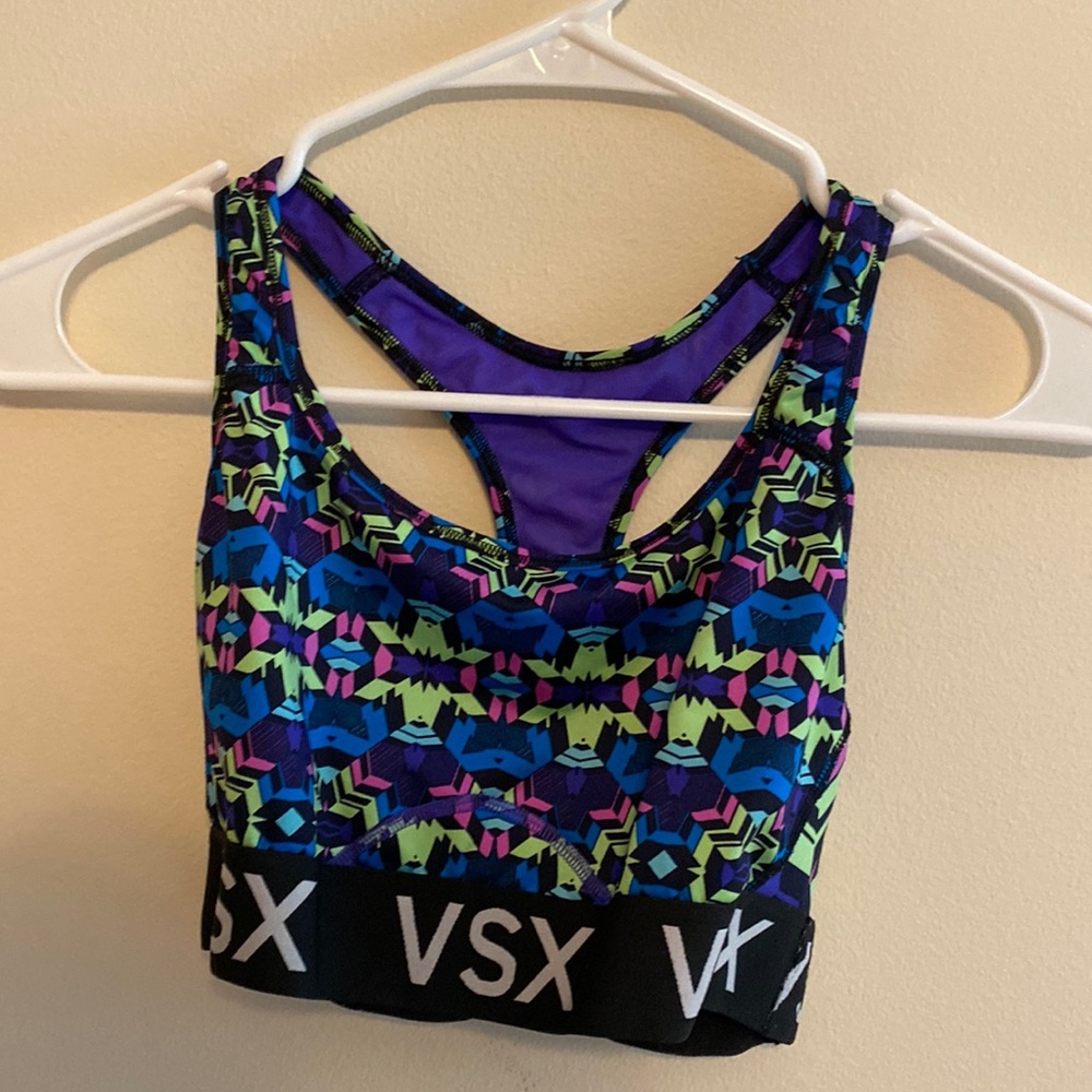 Victorias Secret multicolor racerback sports bra